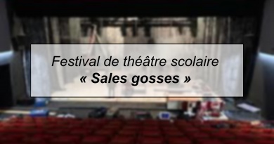 Festival de théâtre scolaire « Sales Gosses! » Festival de théâtre scolaire « Sales Gosses! »